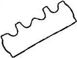 WILMINK GROUP wg1007341 -  Прокладка, крышка головки цилиндра
